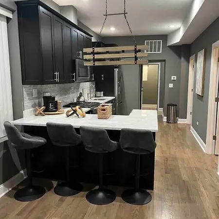 Apartamento Neutral Spiraled Vibes Chicago Exterior foto